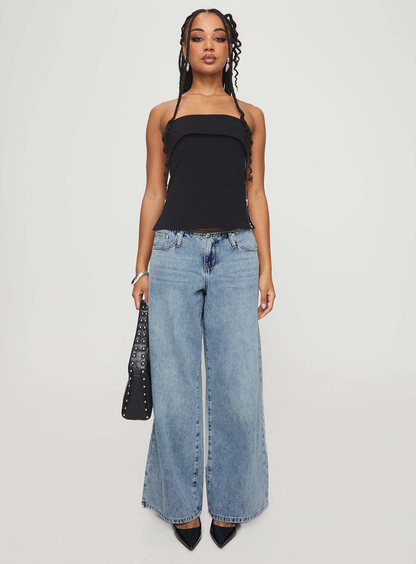 Matza Strapless Top Black - Image 5