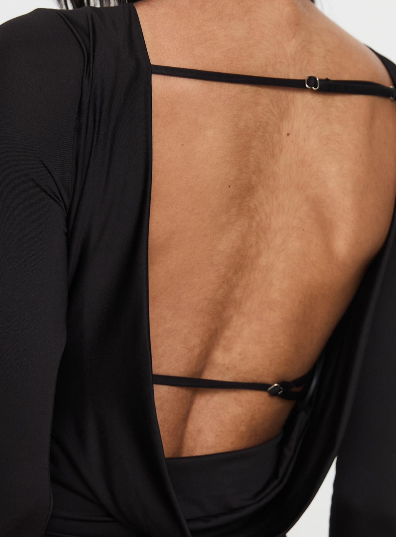 Quinby Backless Long Sleeve Bodysuit - Image 6