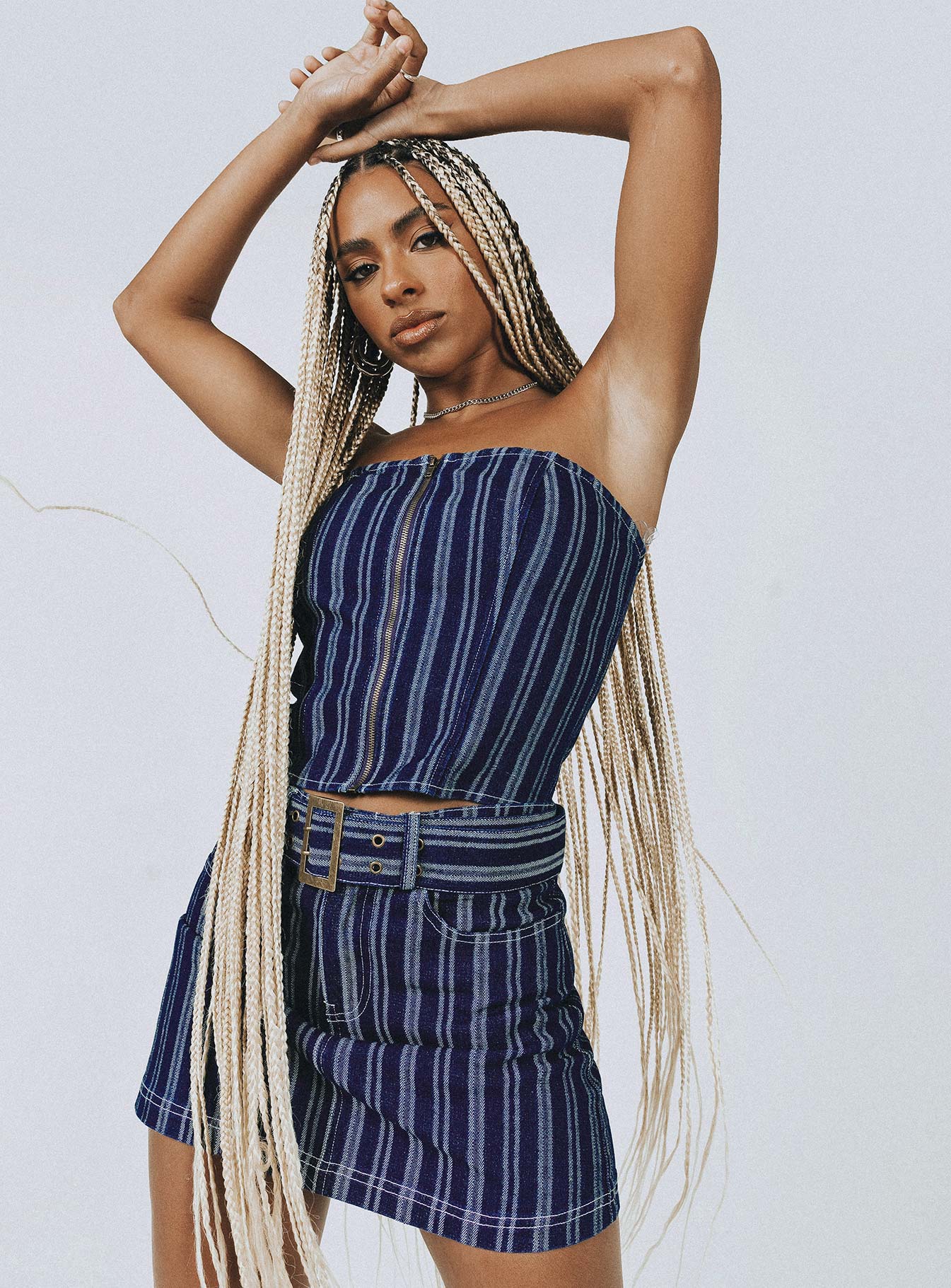 Fernley Bustier Blue - Image 7