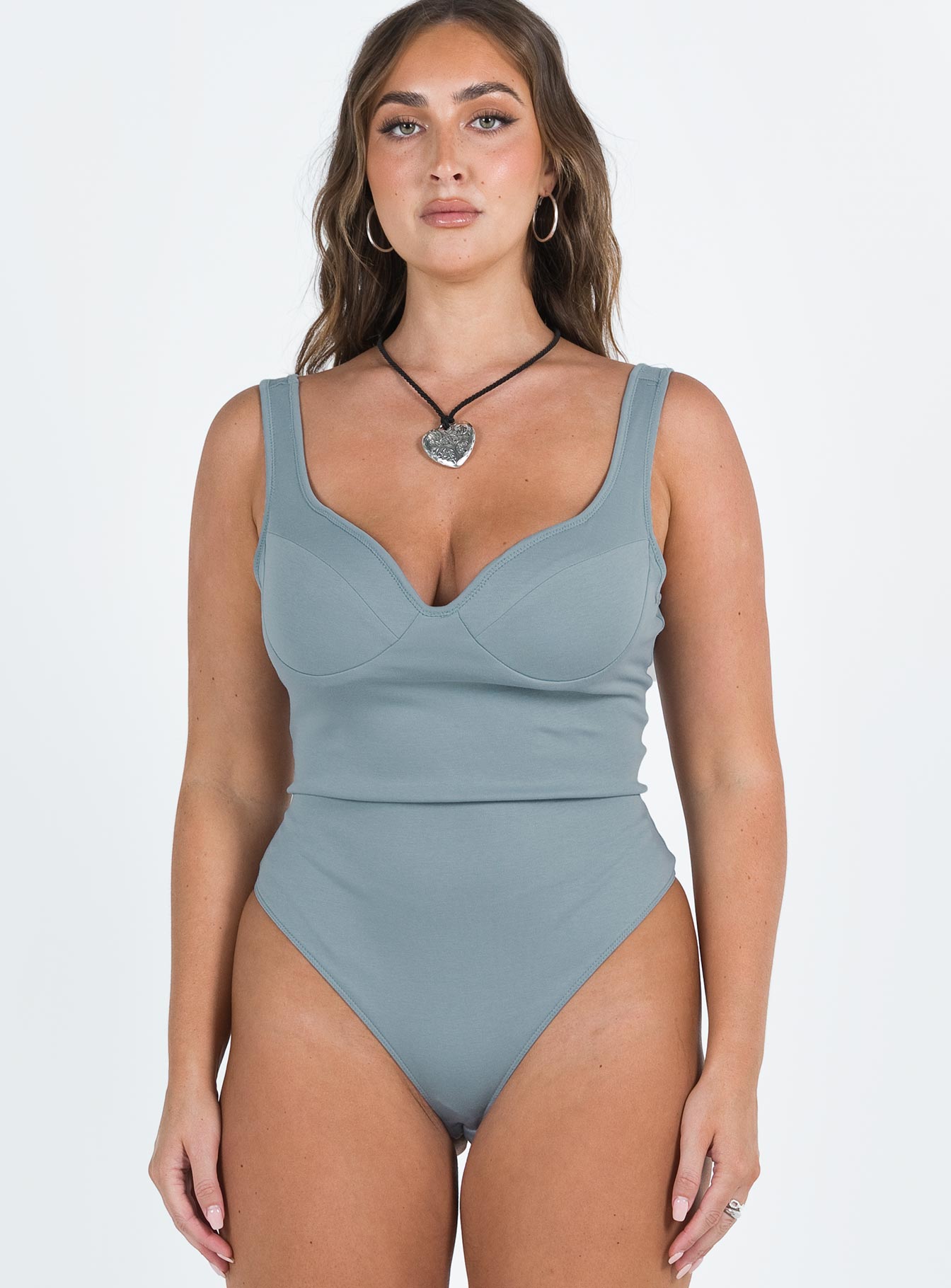 Wilana Bodysuit Grey - Image 6