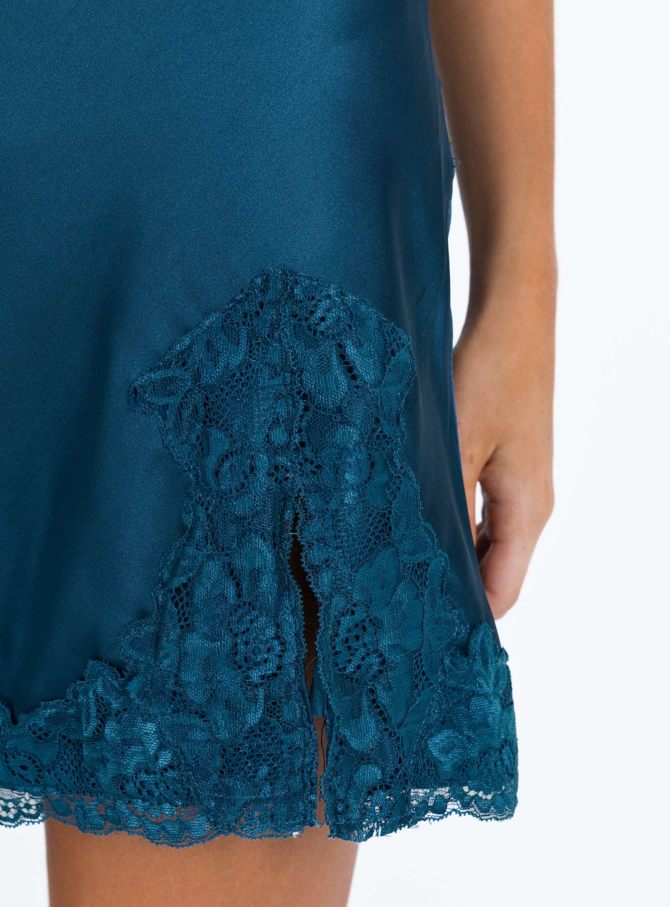 Athenia Mini Skirt Navy - Image 6