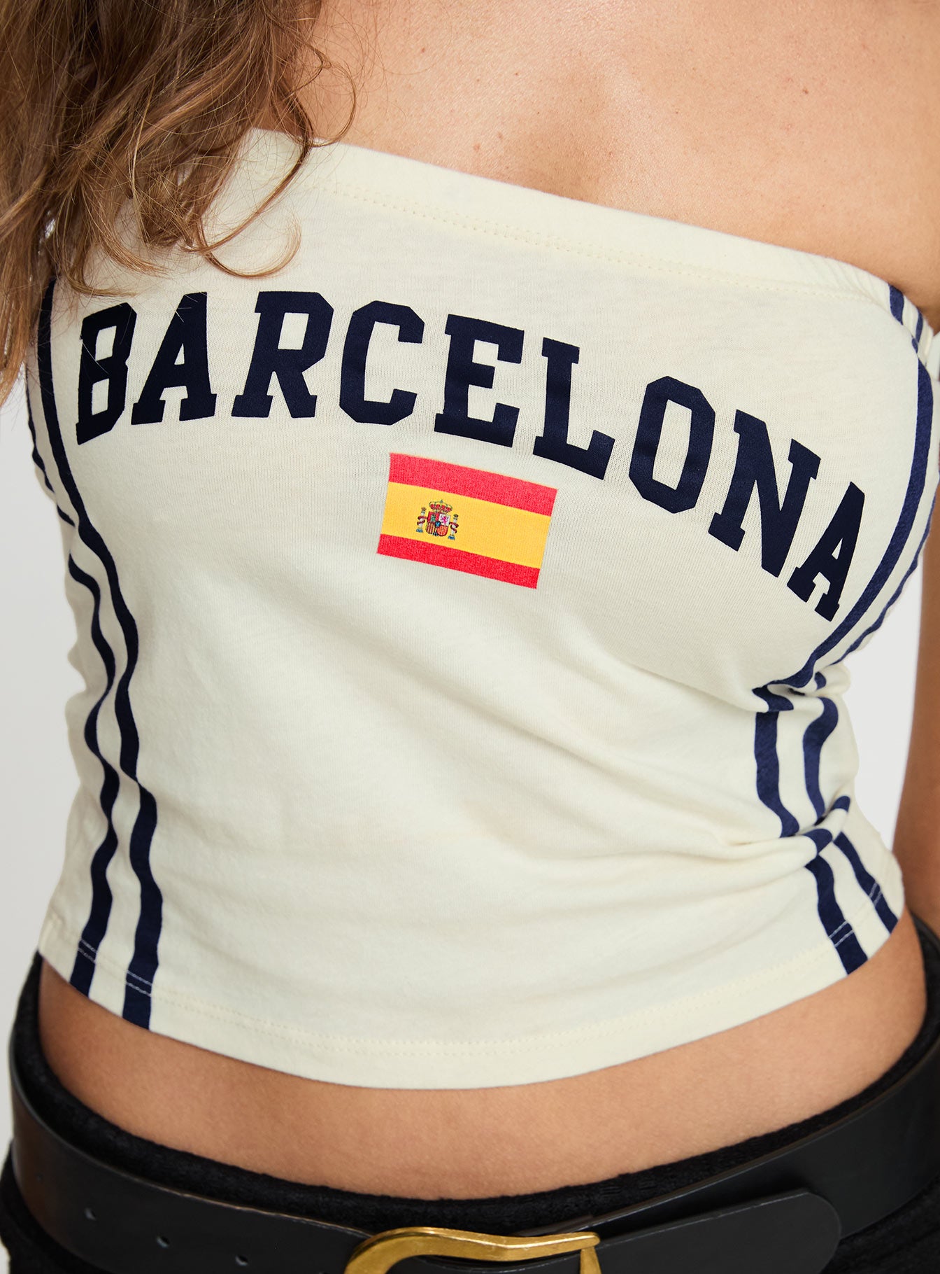 Barcelona Tube Top White - Image 6