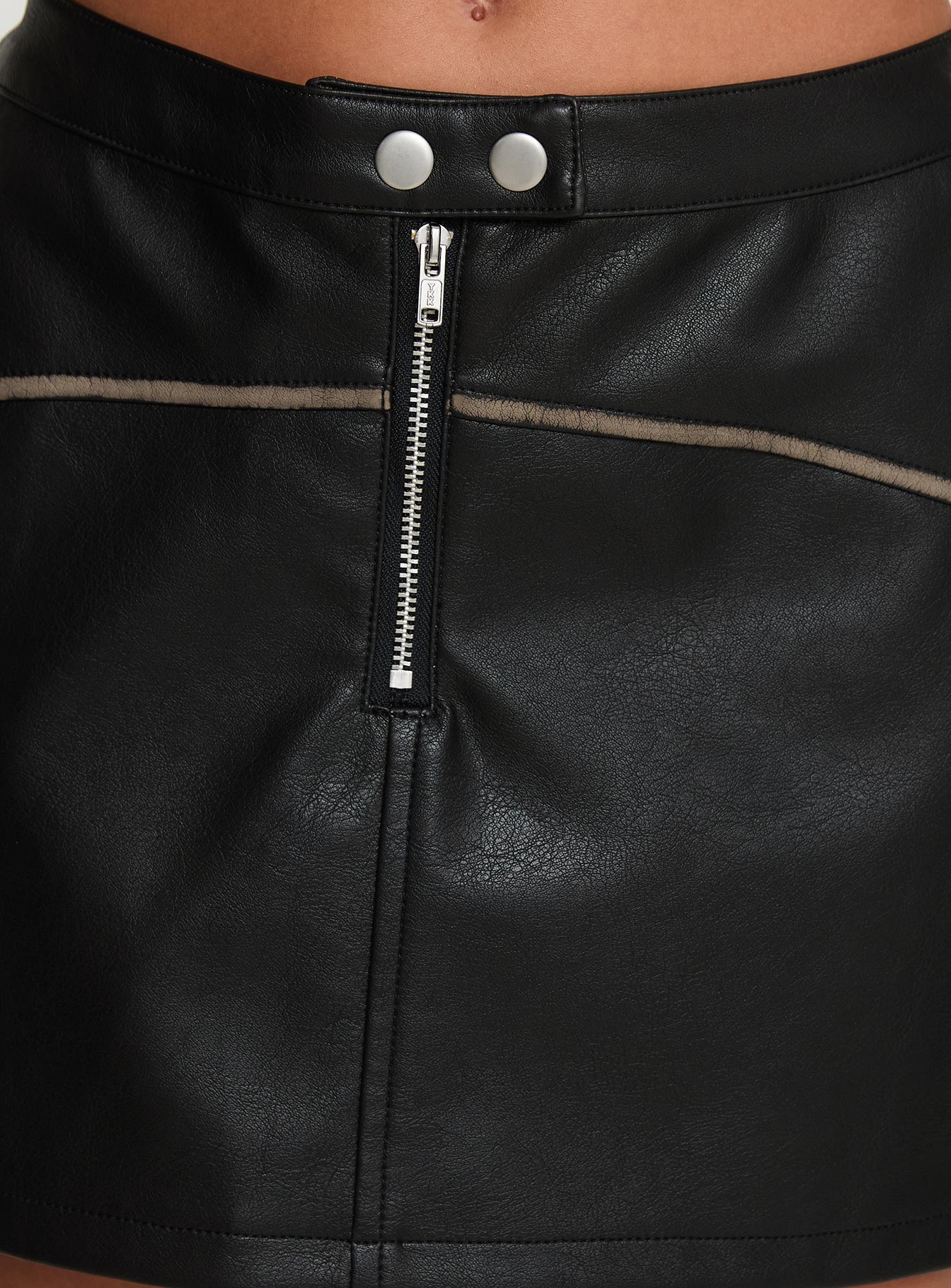 Autopilot Mini Skirt Black - Image 6