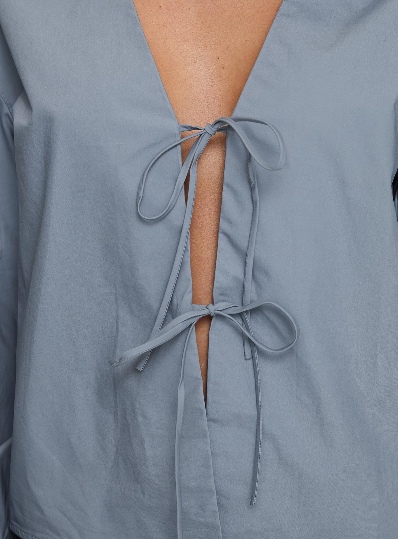 Rinon Long Sleeve Top Steel - Image 6