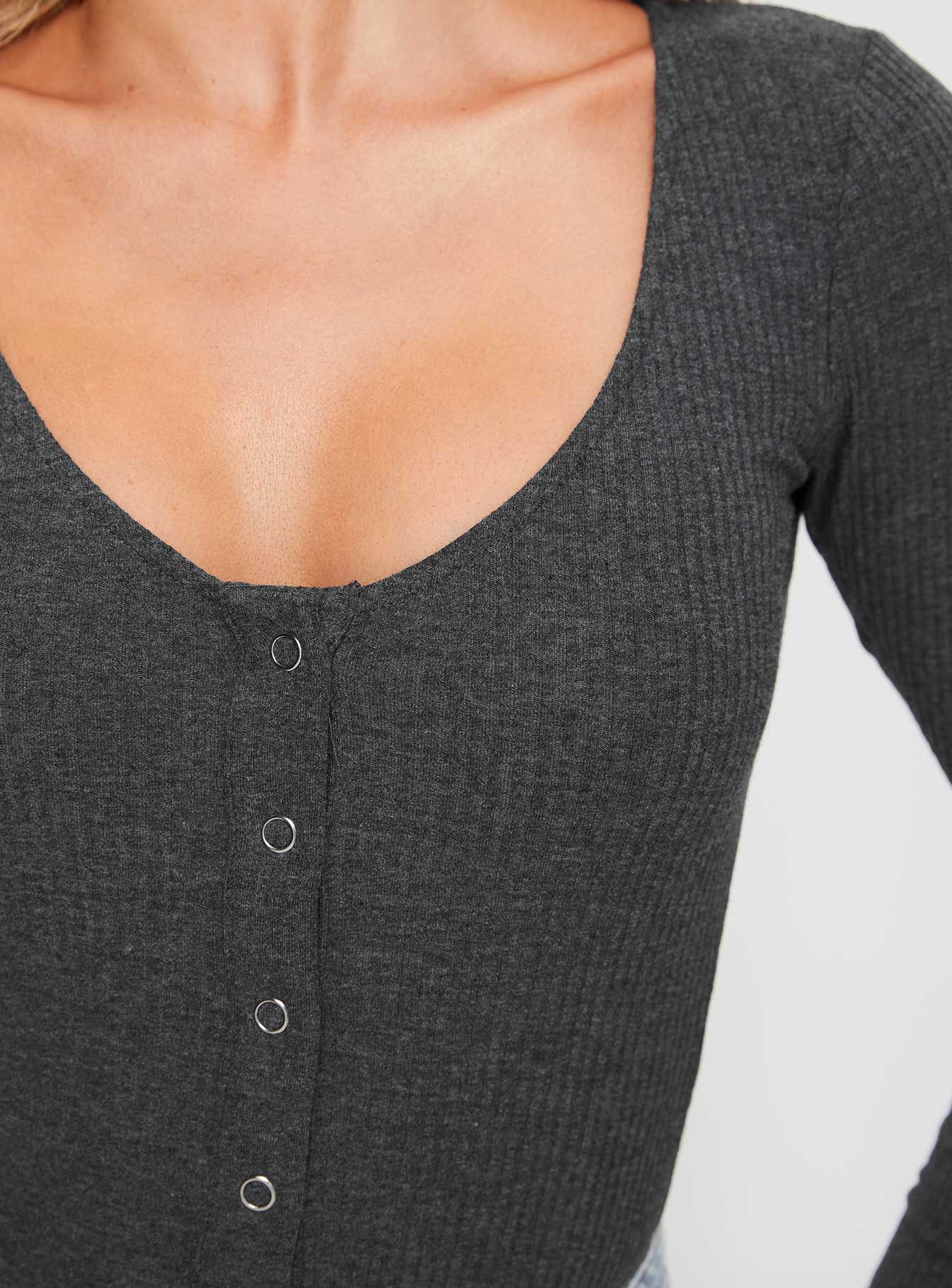 Barlise Bodysuit Grey - Image 5