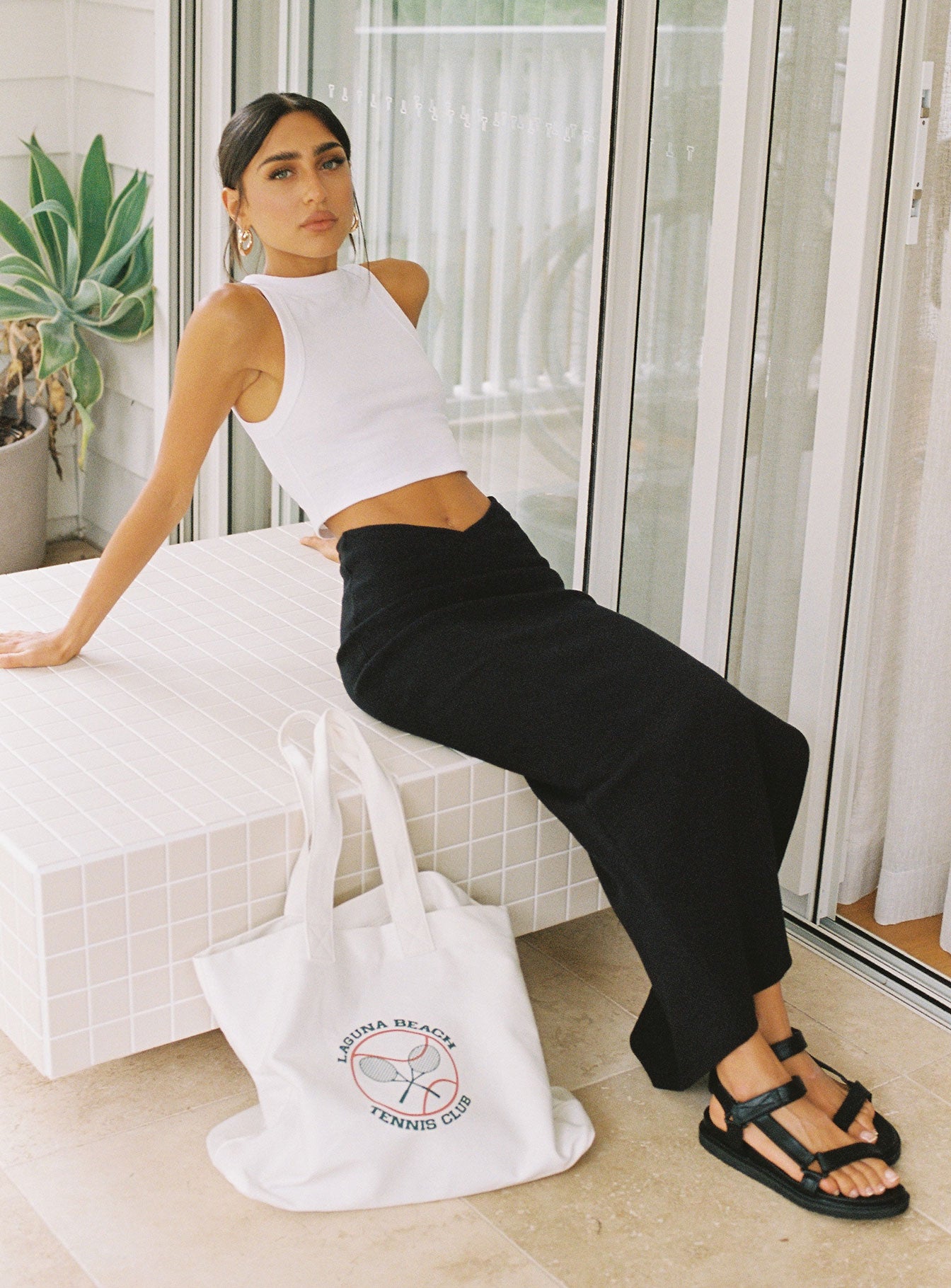 Abigail Midi Skirt Black - Image 6