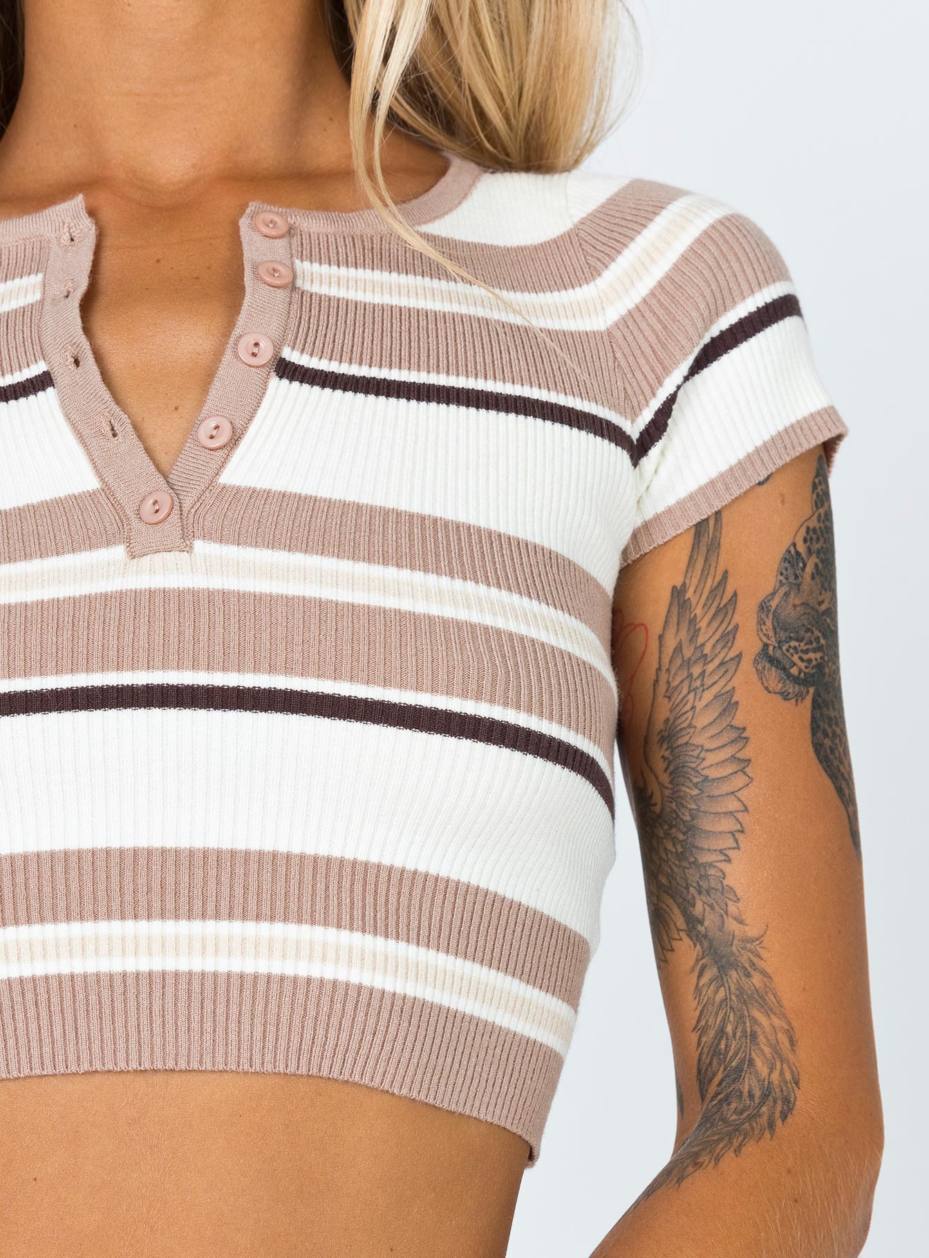 Orla Short Sleeve Top Multi - Image 7