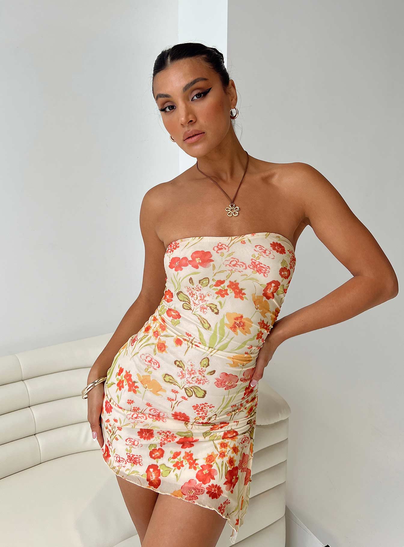 Donelli Mini Dress Multi - Image 8