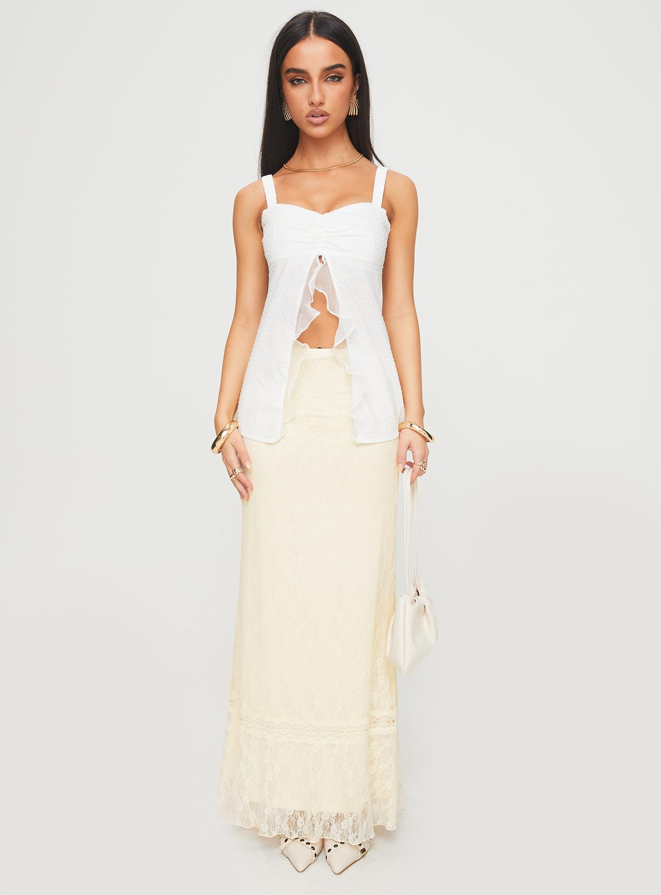 Deanie Skirt Cream - Image 6