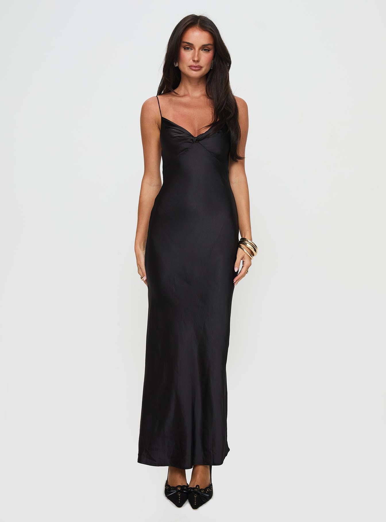 Marilyn Maxi Dress Black - Image 7