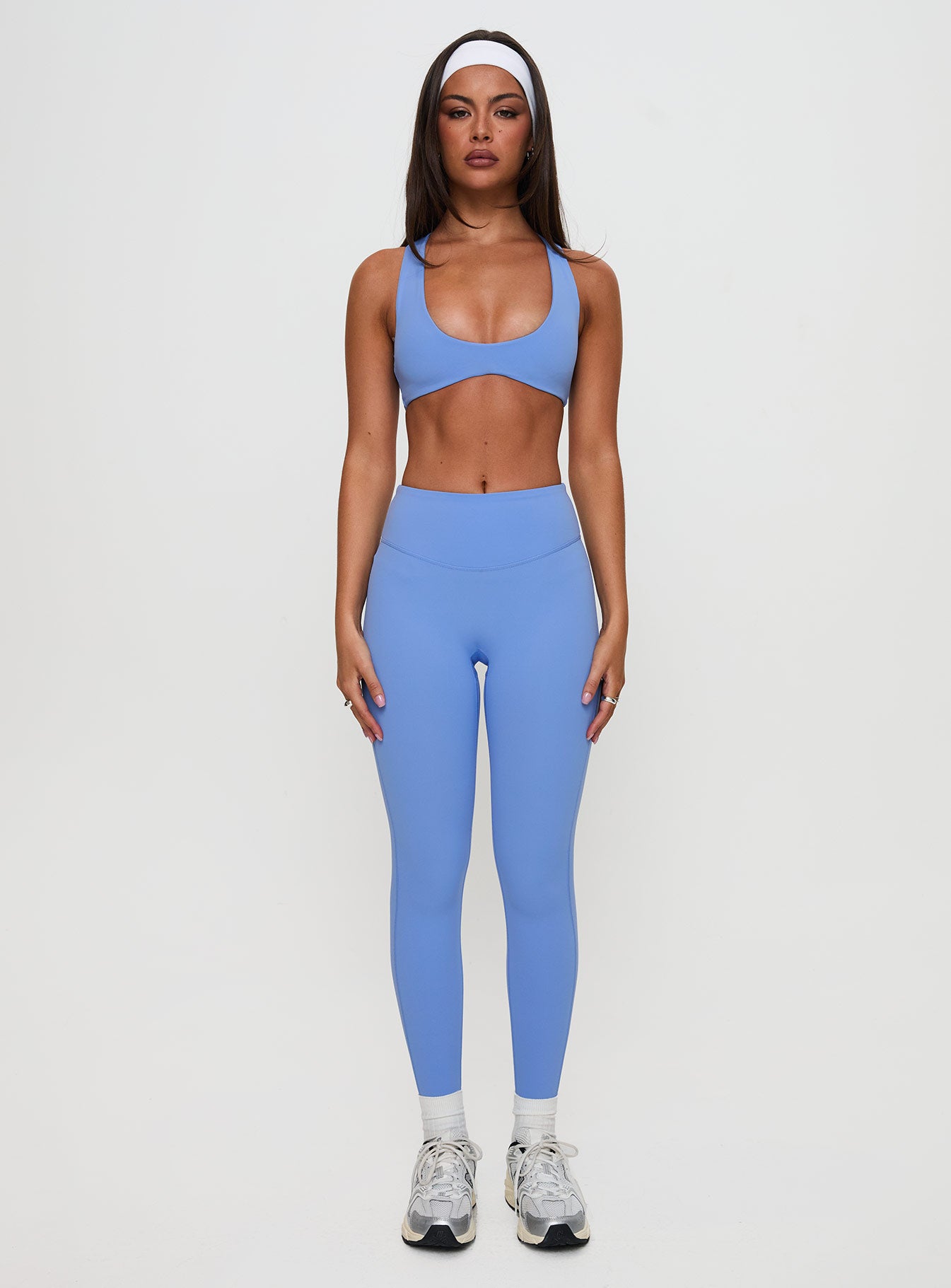 Pulse Active Halter Crop Blue - Image 7
