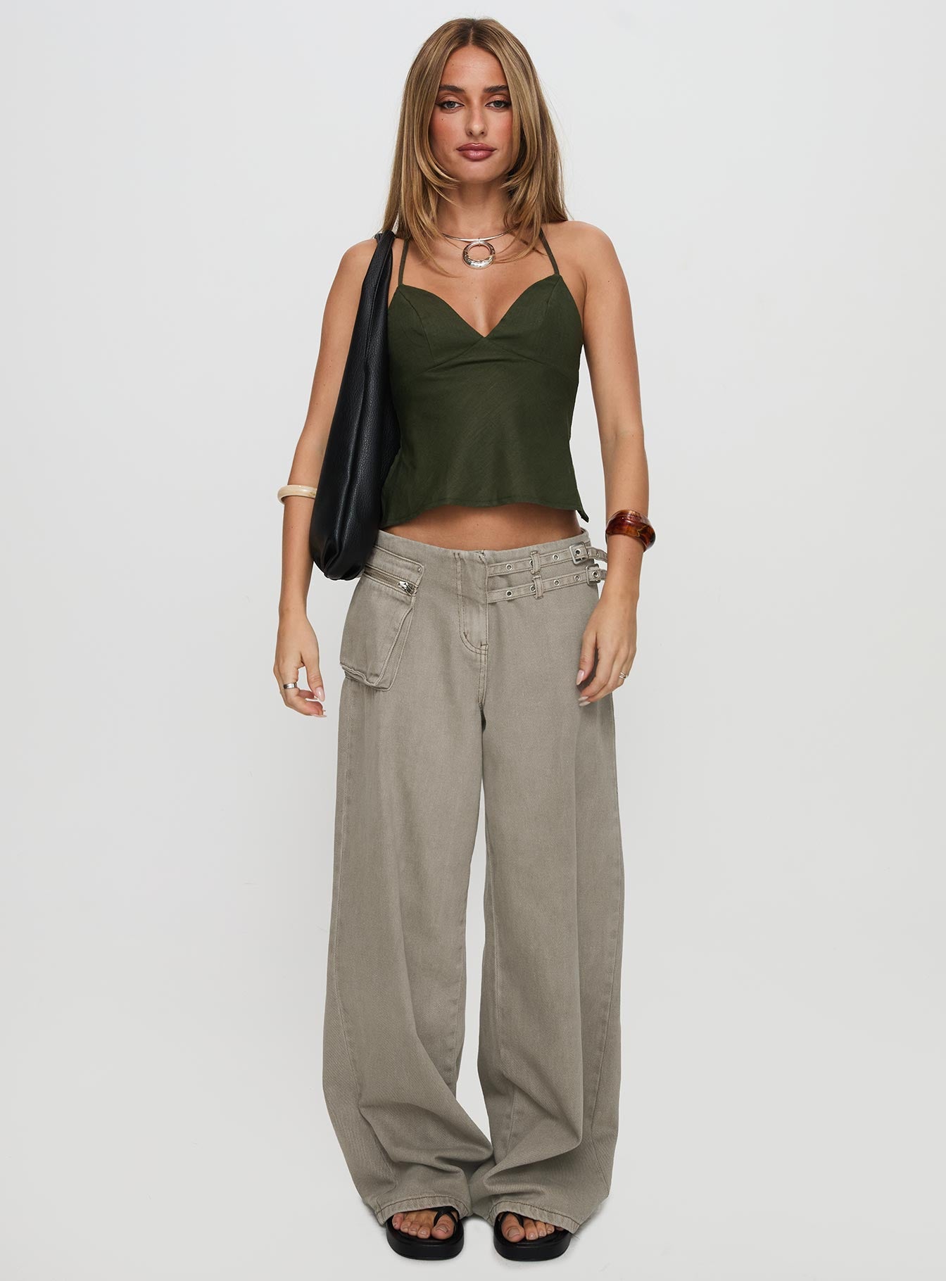 Hopelessly Devoted Top Forest Green - Image 7