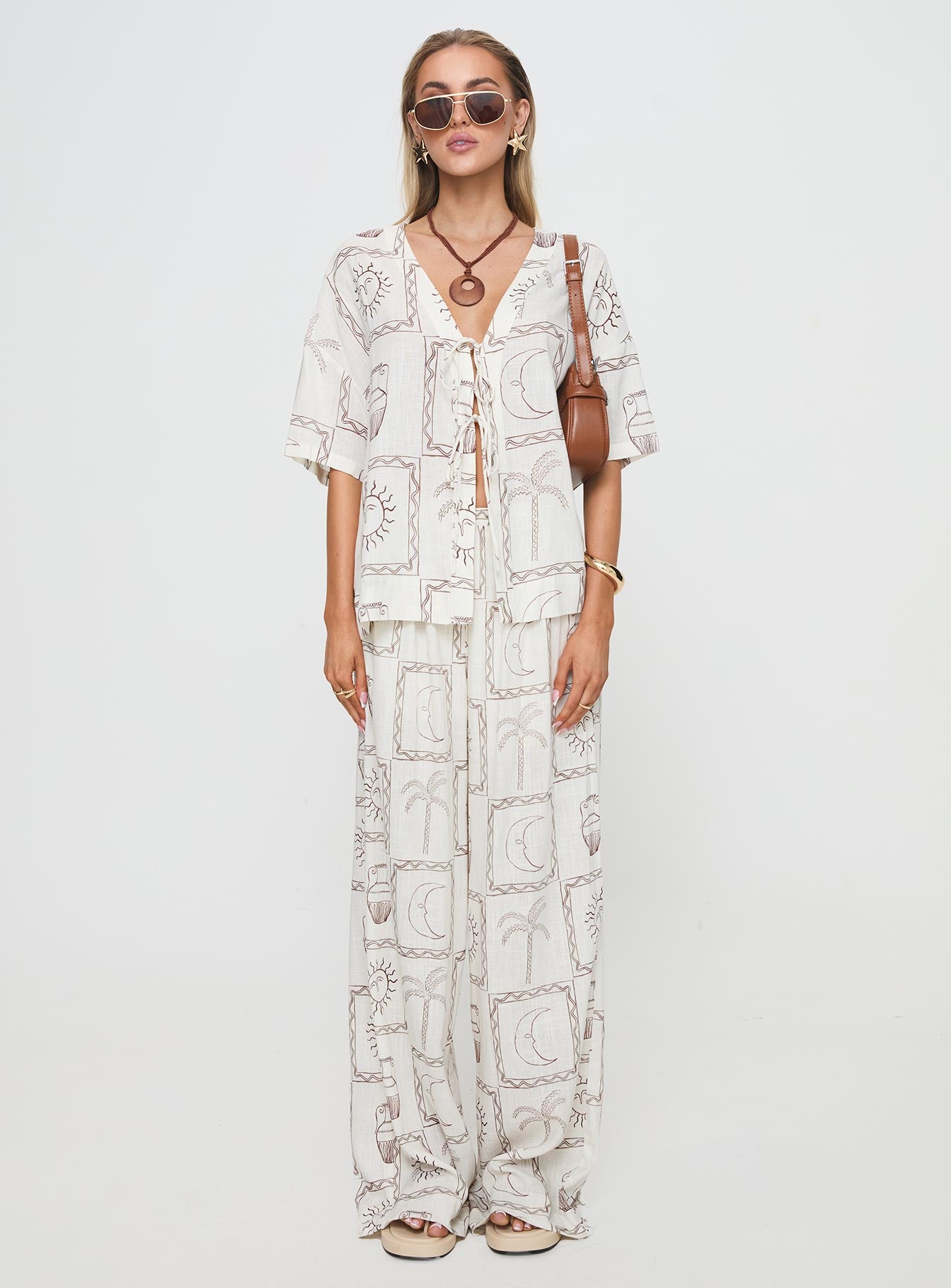 Sun Dream Shirt Cream / Multi - Image 7