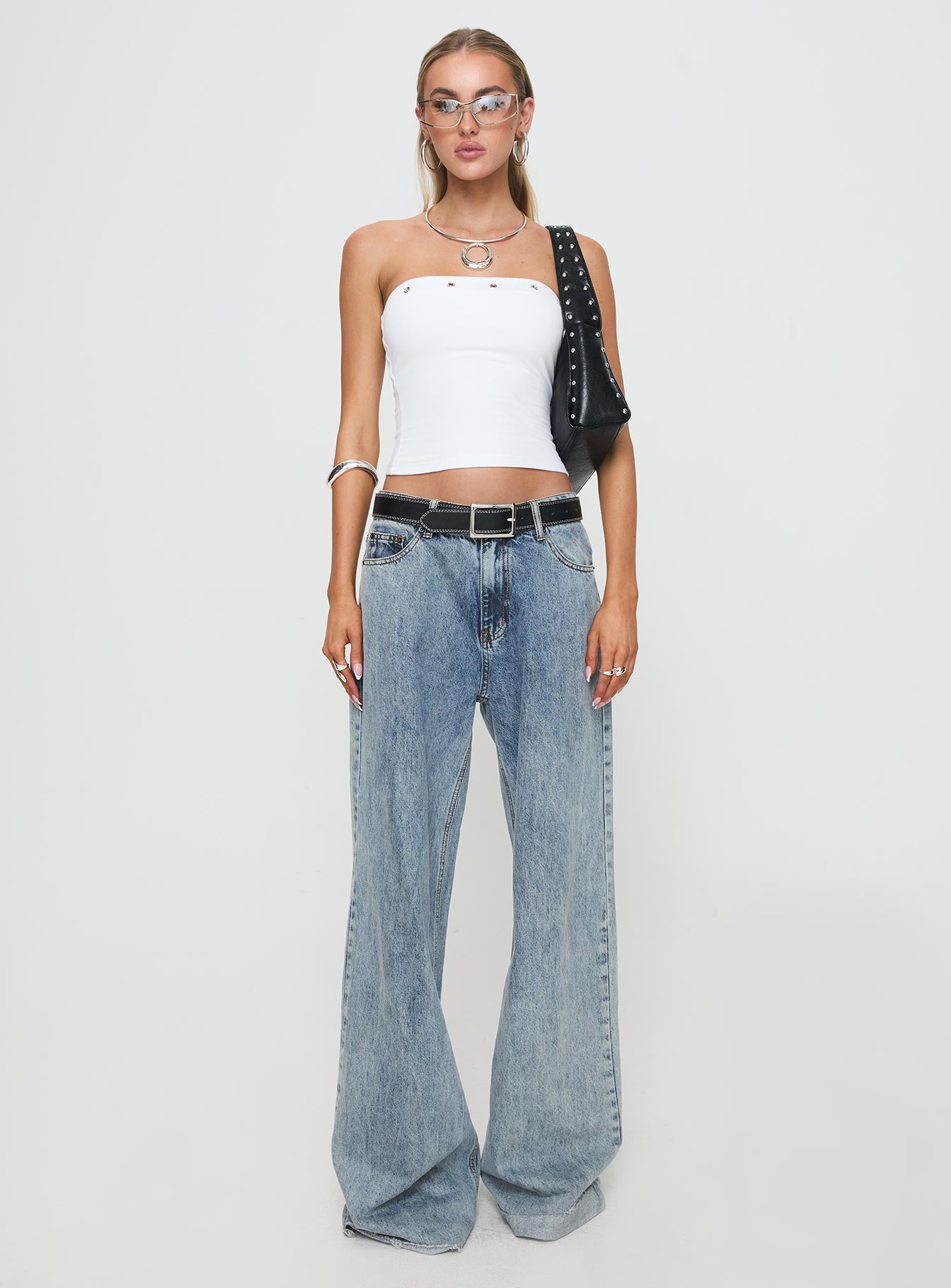 Mayuk Strapless Top White - Image 7