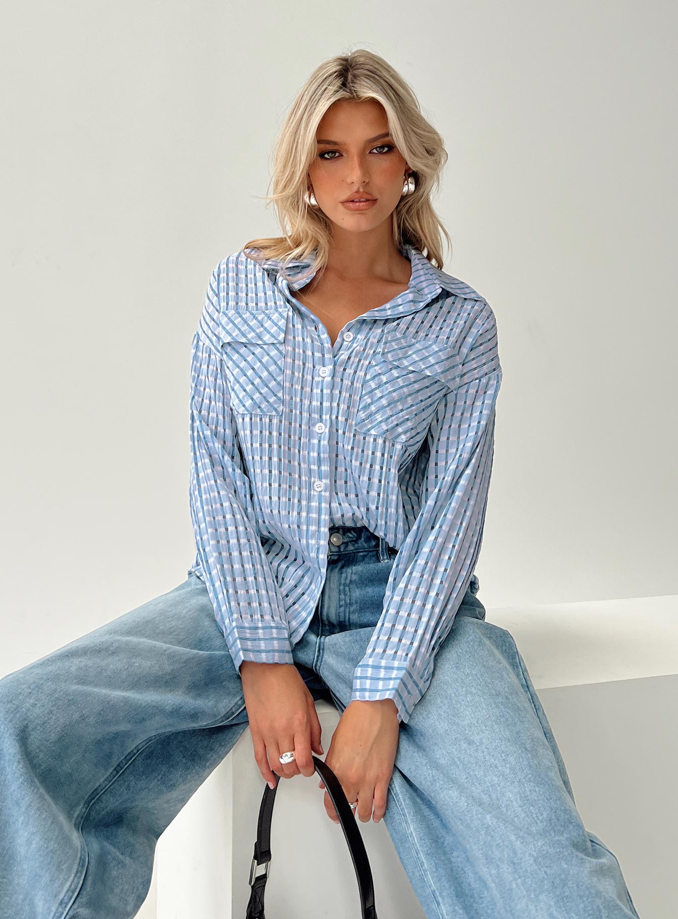 Oristano Shirt Blue - Image 7