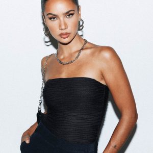 Makena Strapless Bodysuit Black