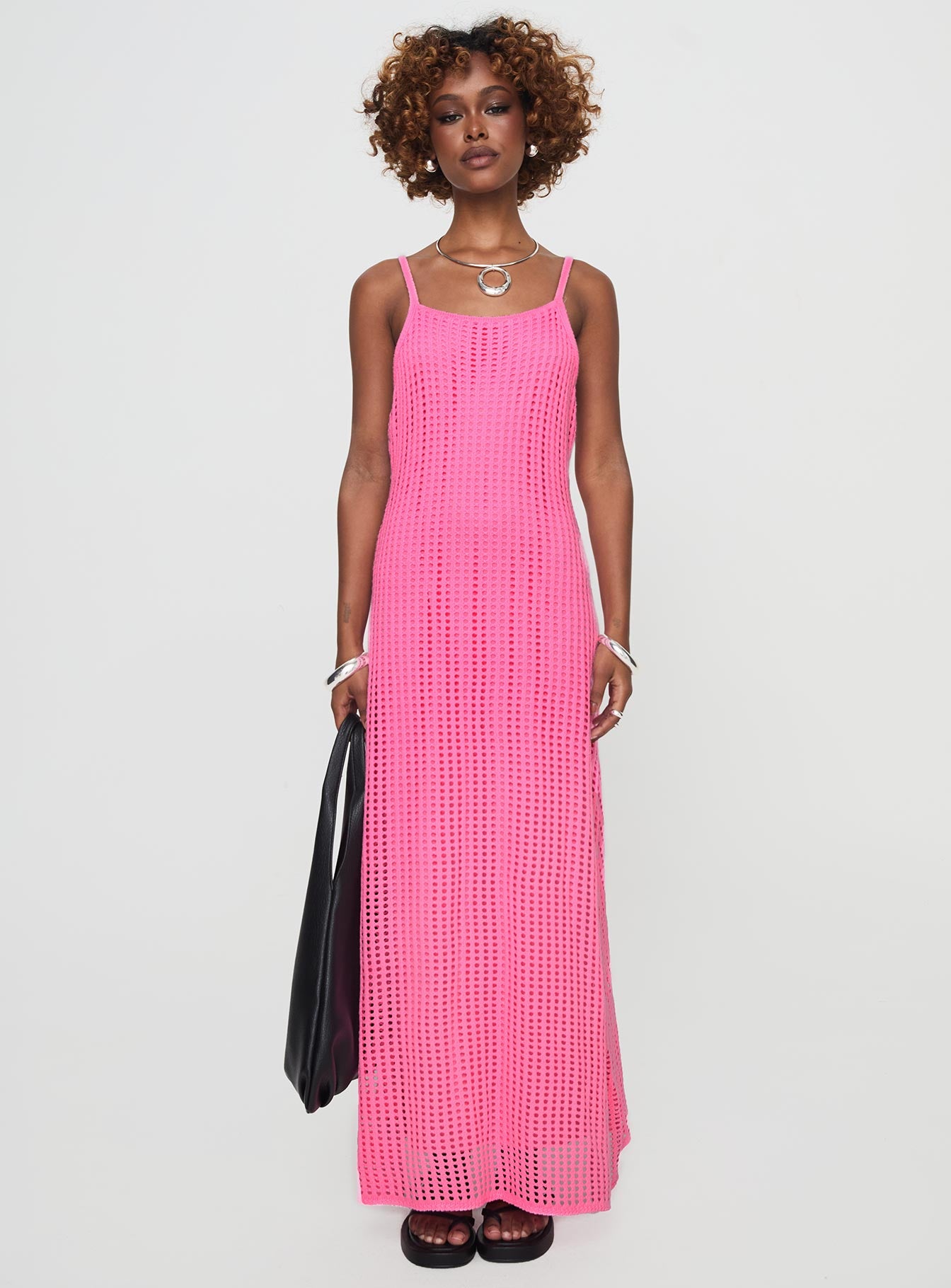 Maribelle Maxi Dress Pink - Image 7