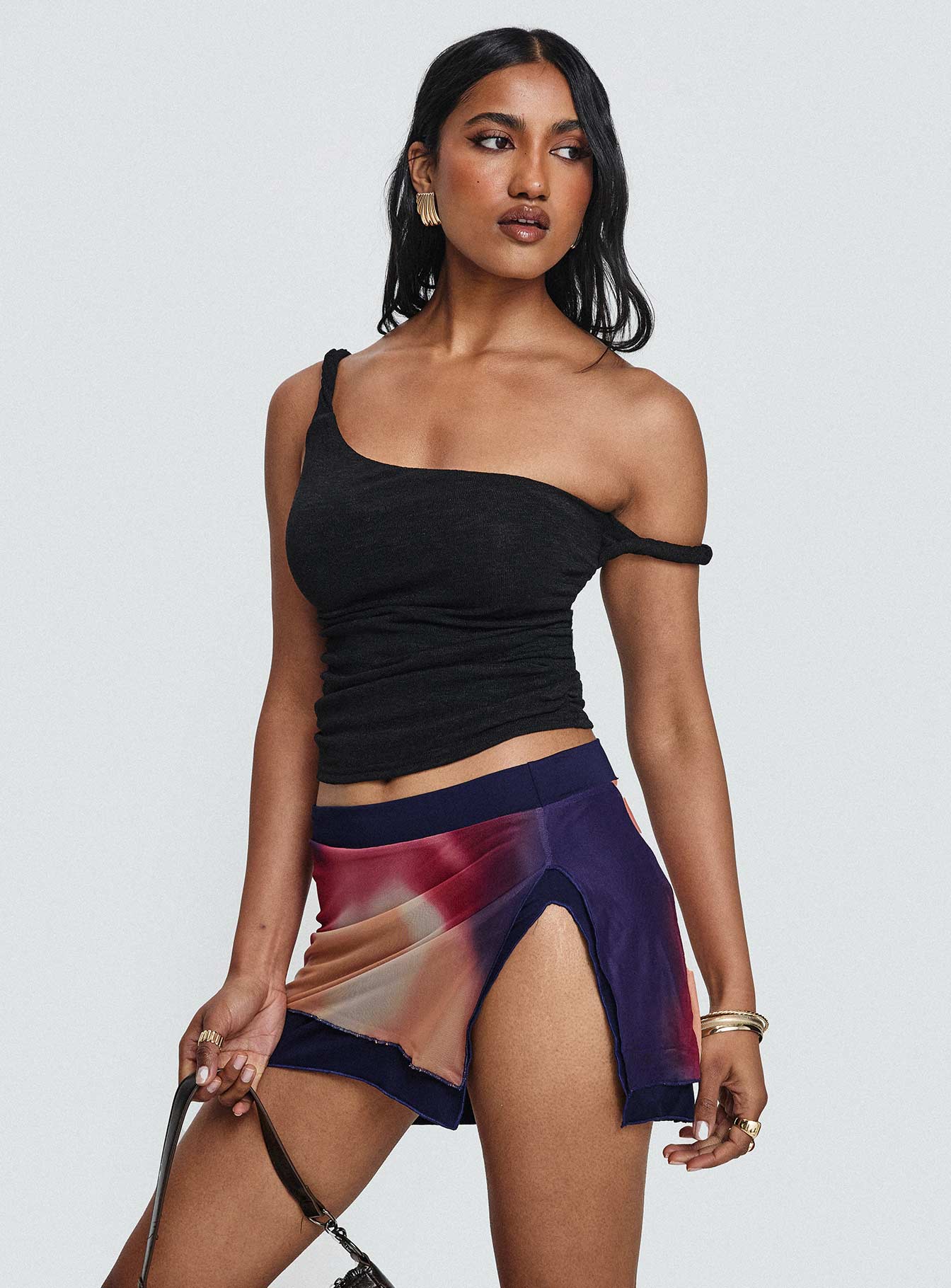 Quatro Mini Skirt Multi - Image 8