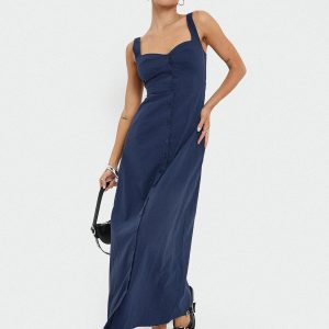 Vaugn Maxi Dress Navy
