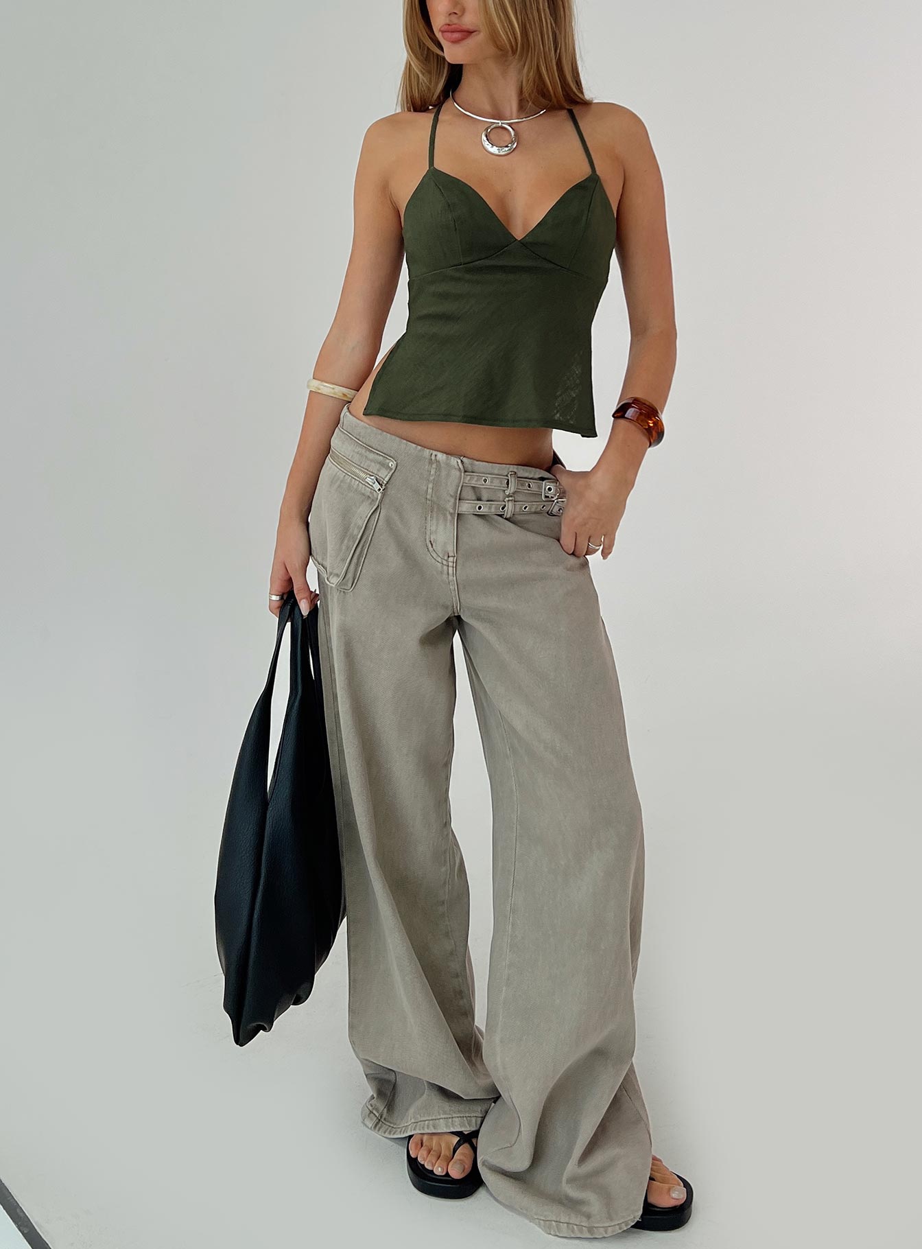 Hopelessly Devoted Top Forest Green - Image 8