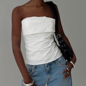 Xandria Strapless Top White