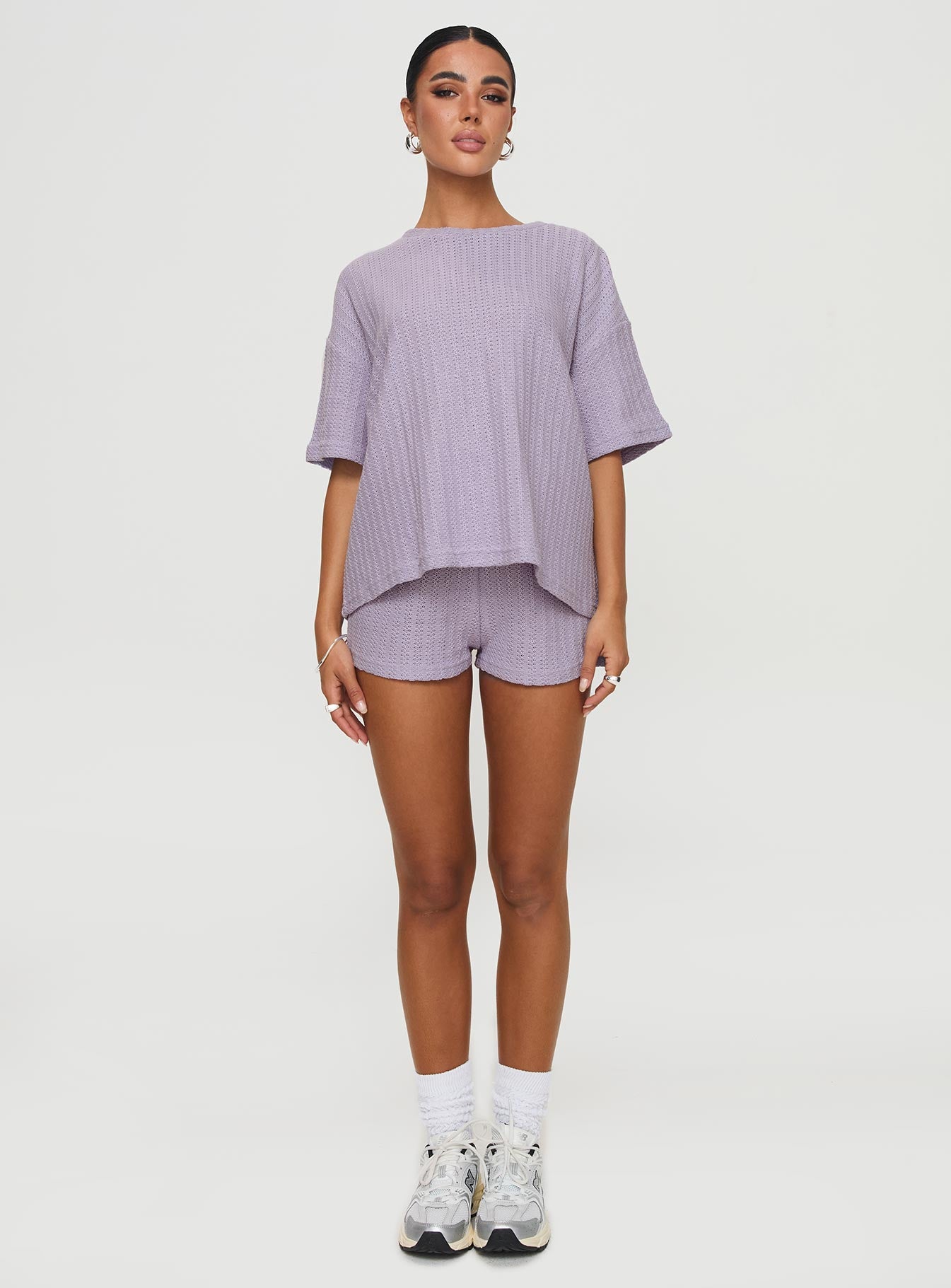 Cammie Knit Set Lilac - Image 9
