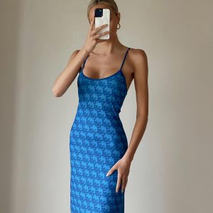 JGR & STN Cassie Maxi Dress Blue