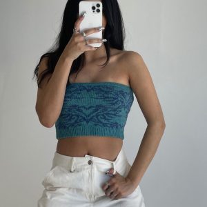 Jovi Top Blue / Green