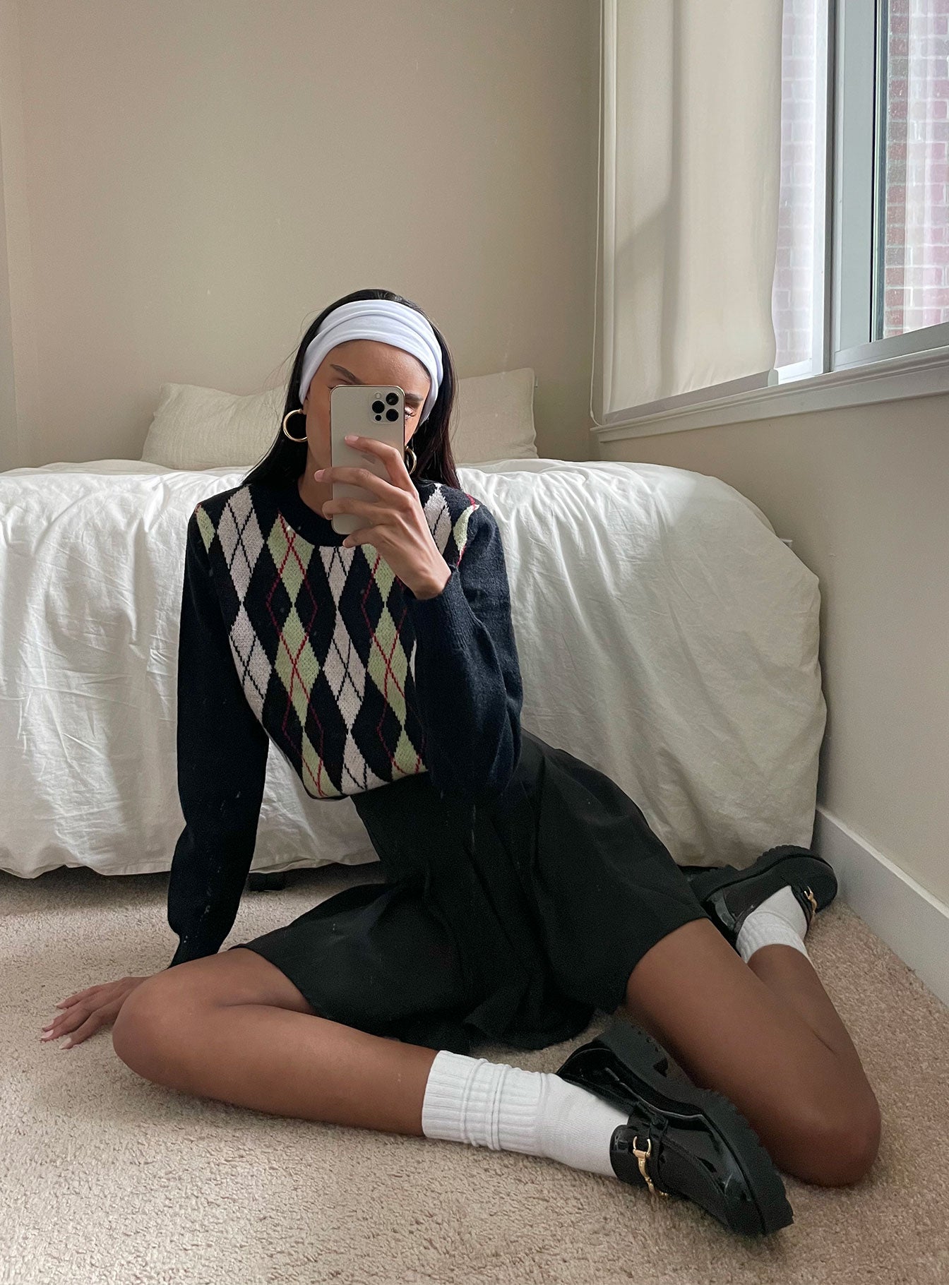 Lucid Mini Skirt Black - Image 7