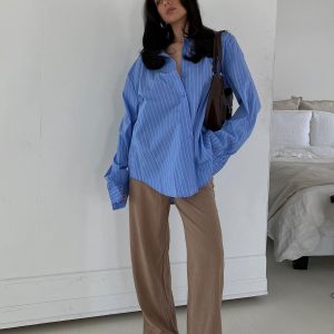 Murray Shirt Blue Stripe