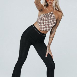 Motel Mauda Top Chain Tangle Beige