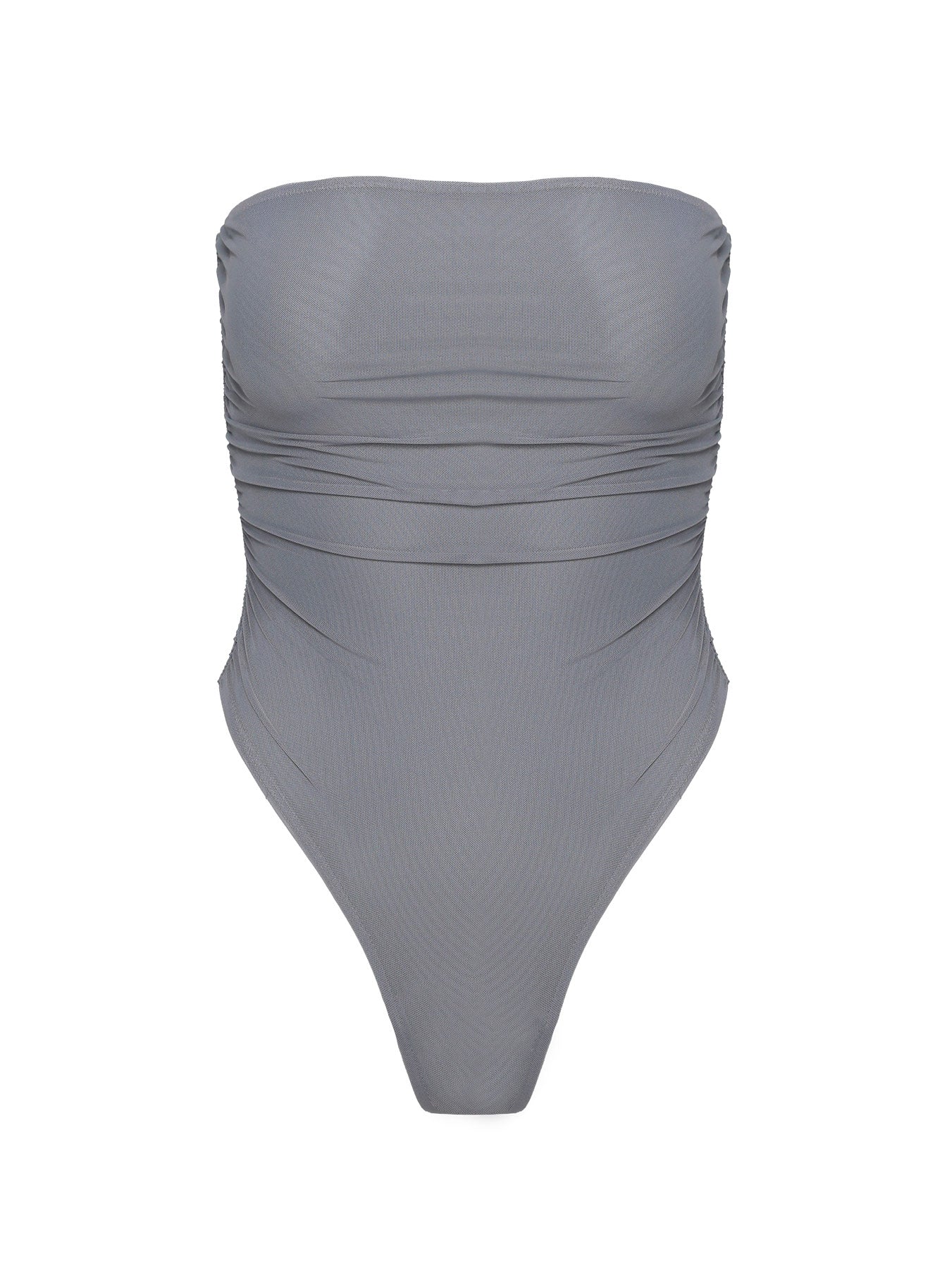 Pauli Strapless Bodysuit Haze Blue - Image 5