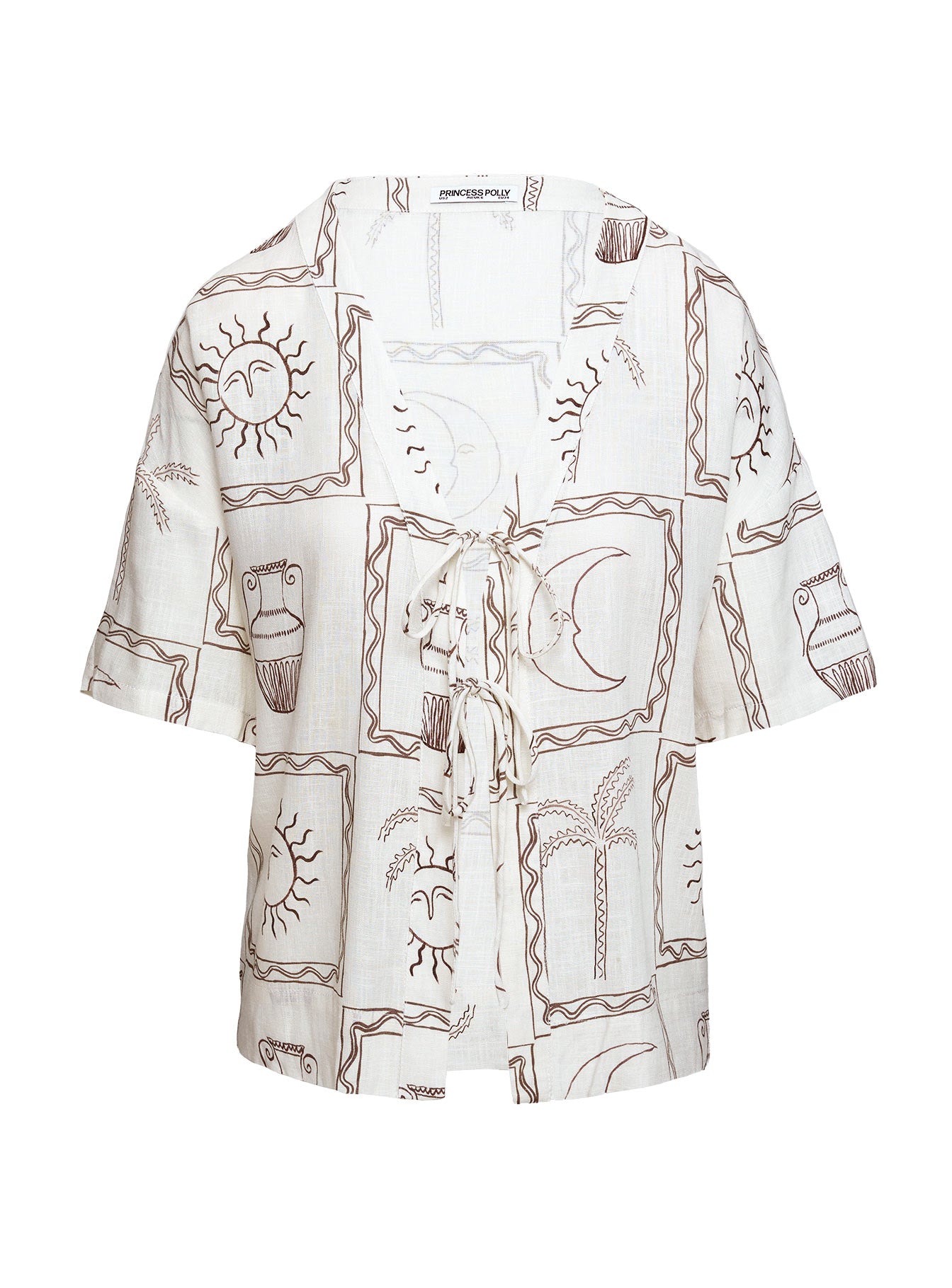 Sun Dream Shirt Cream / Multi - Image 8