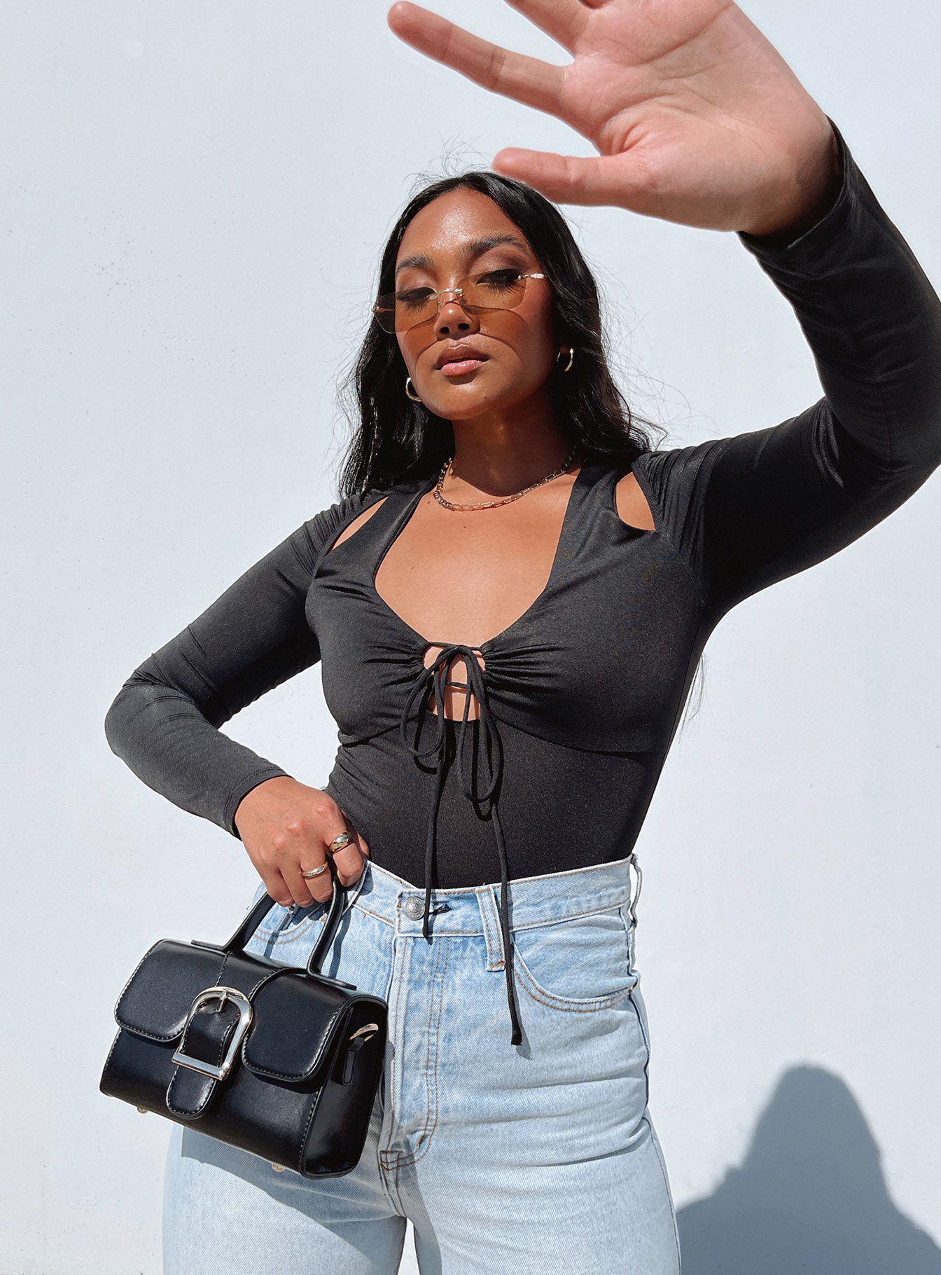 Valentina Bodysuit Black - Image 7